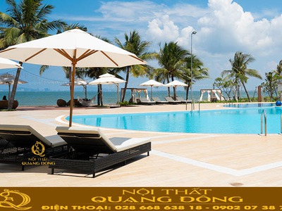 Những mẫu ghế nằm hồ bơi được ưa chuộng tại resort cao cấp 16