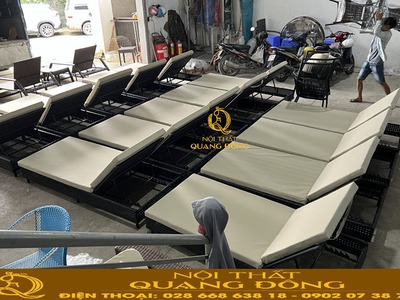 Những mẫu ghế nằm hồ bơi được ưa chuộng tại resort cao cấp 17