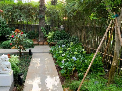 Mô hình nhà tiểu cảnh Điểm nhấn hài hòa cho không gian sân vườn 1