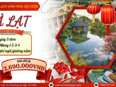 Đà Lạt 3 ngày 3 đêm - Tết Âm Lịch 2026 - SGC Tourist 3