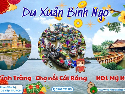Tour Âm Lịch Mỹ Tho - Bến Tre - Cần Thơ 2N1Đ - SGC Tourist 1