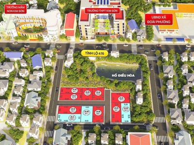 Cần tiền bán lô góc 100m có 2 mặt tiền đẹp đường chính thông 3 lối. giá đầu tư. kđt hòa lạc-sơn tây 4