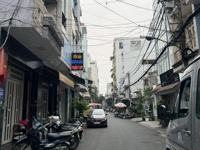 Bán nhà mặt tiền lê lai, phường 12  tân bình  4,6 14m 4 tầng dòng tiền 4