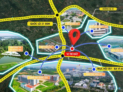 Bán đất hòa lạc đẹp như mơ, giá lại bất ngờ 2