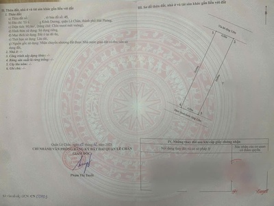 Bán đất mặt đường đào nhuận - 90m - mt 4.5m - sau viện y học biển - giá 8.99 tỉ 3