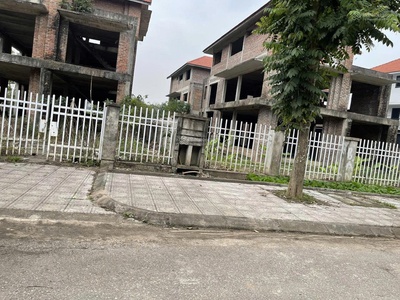 Biệt thự đơn lập, căn góc, hướng đông nam-khu đô thị quang minh, mê linh, hà nội 3