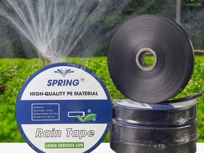 Ống Tưới Phun Mưa Phi 27mm, Dây Tưới Phun Mưa Đục 5 Lỗ Chéo Và Không Đục Lỗ 2