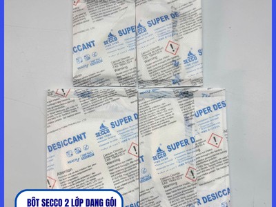 Bột Hút Ẩm Secco 1000g 3 Túi - Chuyên Dùng Treo Container 2