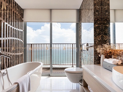 Duy nhất một căn studio The Soleil tầng cao view trực diện biển, đang cho thuê luôn dòng tiền 23tr 1