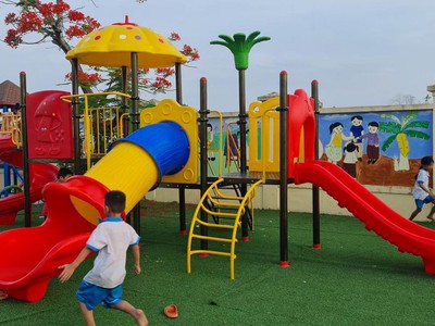 Thietkekhuvuichoi decorhanoid mangtruot reviewhomestay.Bí kíp giữ chân khách nhí 10