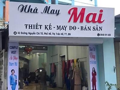 Làm Bảng Hiệu Nhà May Đẹp, Giá Rẻ Tại TP.HCM 0