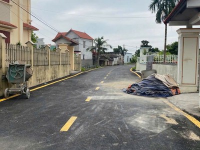 1,6xx tỷ lô f0 hiếm tại đoàn xá mặt đường nhựa 6,5m sát kcn cảng logistics zalo 0567 222 555 0