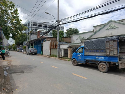 Nhà cấp 4 mặt tiền đường số 24 1278m2 thích hợp xây biệt thự - sổ nở hậu - đường 12m phường linh 1