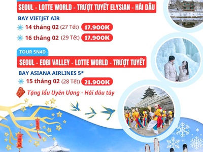 Đón tết 2026 tại xứ sở Kim chi Hàn Quốc cùng Onlyour 0