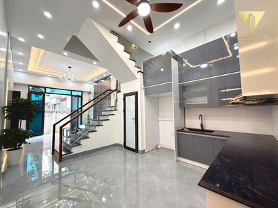 Bán nhà mới 4 tầng 45m sau mặt đường nguyễn hữu tuệ, hải phòng 3