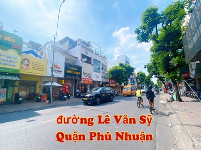 Nhà lê văn sỹ 136 m2 quận phú nhuận 7.3 x 19 m vuông vức 4 tầng - 23 tỷ 1