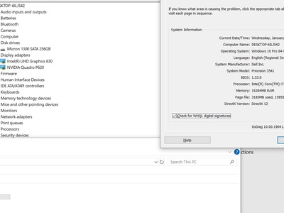 Laptop Dell Precision 3541 Core i7-9750H Ram 16GB SSD 256GB 2 VGA Rời Quadro P620 Máy Đẹp 5
