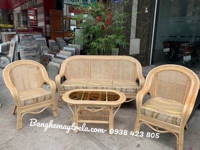 Bàn ghế lưới mắt cáo phòng khách 5