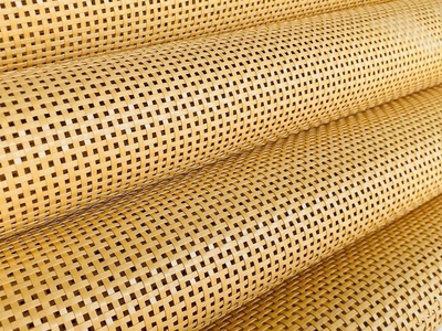 Tấm mây nhựa đan caro trang trí 5