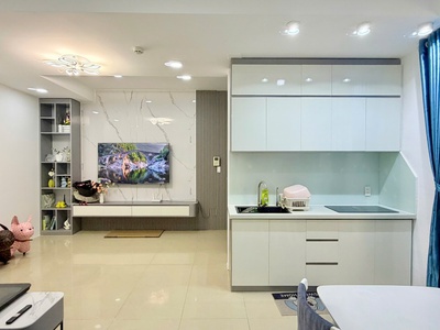 Căn hộ 75m2 Hoàng Kim Thế Gia sổ hồng sẵn, full nội thất, TT 950tr ở ngay 0