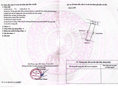 Chính chủ gửi bán đất Bàng La, Đồ Sơn, Hải Phòng 60m 0