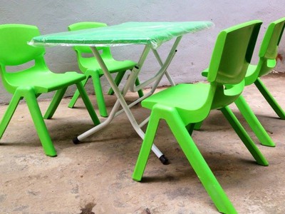 Bàn và ghế mầm non, cho trường mầm non mẫu giáo nhà trẻ hoặc các tổ chức cần đi từ thiện sẵn nhiều 4