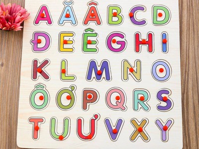 Bảng chữ a4 2lớp 4