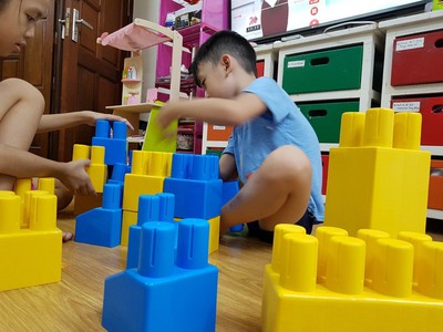 Bộ xếp khối loại khối to, 1 thùng 19ct láng mịn bóng đẹp sặc sỡ bắt mắt trẻ thơ 0945802244 17