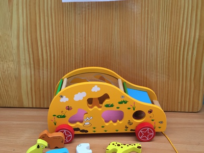 Mẫu hàng mới đồ chơi trí tuệ gỗ ảnh thật chuyển miễn phí trả tiền cho người giao hàng 1