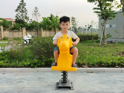 Thú nhún lò xo, người ngồi lên được loại to đại  nhún nhảy điệu nghệ hơn 200 mẫu 12