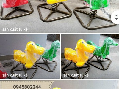 Thú nhún lò xo, người ngồi lên được loại to đại  nhún nhảy điệu nghệ hơn 200 mẫu 17