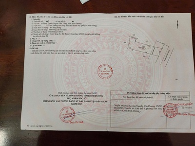 Nhượng Gấp Đất Mặt Tiền Đường DT744 Dầu Tiếng, Bình Dương, Dt 727,3m2 SHR 0