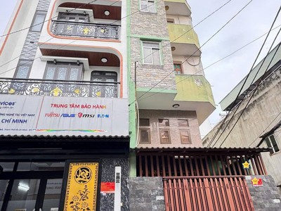 Bán nhà 4 tầng, 4.1   12.3m    hẻm 6m trịnh đình trọng, gần đàm sen   chỉ 7.2 tỷ 0