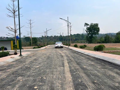 Em cần tiền bán nhanh lô đất dt 101.7m full thổ cư mt 9m - vị trí đẹp tại phú cát, hòa lạc 4