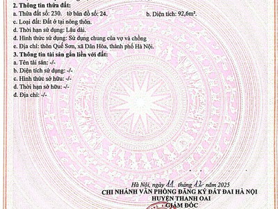 Chính chủ bán lô mặt hồ quế sơn, tân ước, vài bước chân ra khu cao tầng, khu liền kề, biệt thự của 0