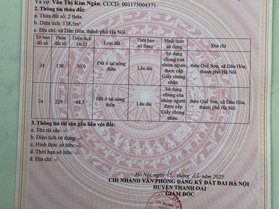 Chính chủ bán lô mặt hồ quế sơn, tân ước, vài bước chân ra khu cao tầng, khu liền kề, biệt thự của 3