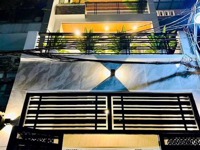 Bán nhà hẻm nguyễn bặc, phường 3   tân bình - 4 15,5m  nhà 4 tầng 4