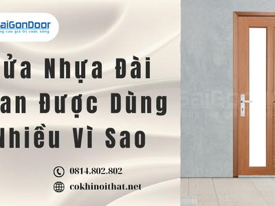 Cửa Nhựa Đài Loan Được Dùng Nhiều Vì Sao 1