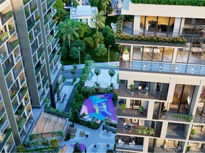 The emerald garden view là lựa chọn thực tế ban công rộng lớn chỉ 7 triệu/ tháng 1