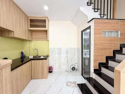 Nhà xây mới - hẻm 3m - 4 tầng btct - hoàn công đủ - chu văn an - 3pn lớn - bình thạnh- chính chủ 4