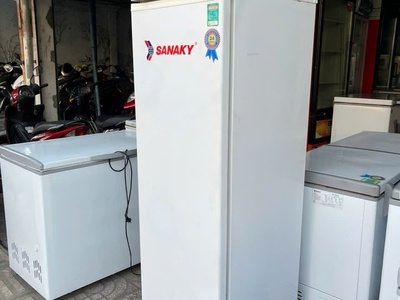 Thanh lý tủ đông đứng Sanaky - 230 lít - ngoại hình tốt. 0