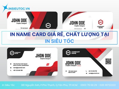 In Siêu Tốc - Xưởng In Name Card Giá Rẻ Tại Tphcm 0