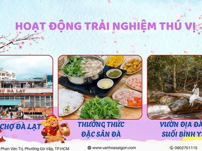 Đà Lạt - Vương quốc ngàn hoa Tết 2026 - SGC 1