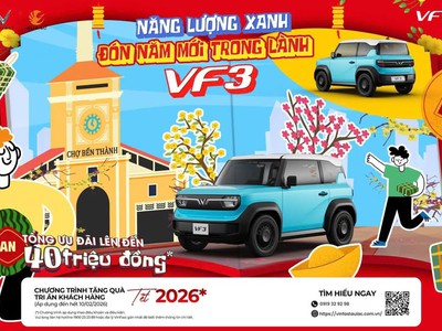 Đón xuân cùng VF3 0