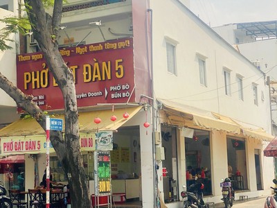 Mặt tiền lô góc khu ẩm thực tân sơn nhì 76m dòng tiền 360tr giá 14 0