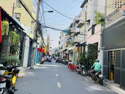 Bán nhà mặt tiền đường hiệp nhất  phường 4 tân bình   4 19  - 5 tầng 4