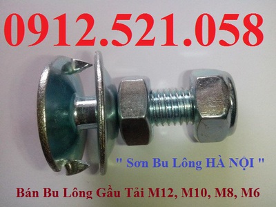 Bu lông gàu tải M14,M12,M10,M8,M6 hà nội 0913521058 SƠN Mr có bu lông mạ kẽm, bu lông 8.8, Inox 304 7