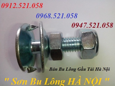 Bu lông gàu tải M14,M12,M10,M8,M6 hà nội 0913521058 SƠN Mr có bu lông mạ kẽm, bu lông 8.8, Inox 304 3