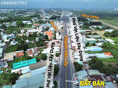 Bán đất mặt tiền huỳnh văn lũy, thủ dầu một   lô góc 2 mặt tiền cực đẹp 0