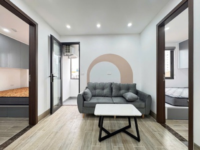 Cho thuê 2pn 1pk full đồ thoáng và đẹp tại 48 quan nhân - thanh xuân 0